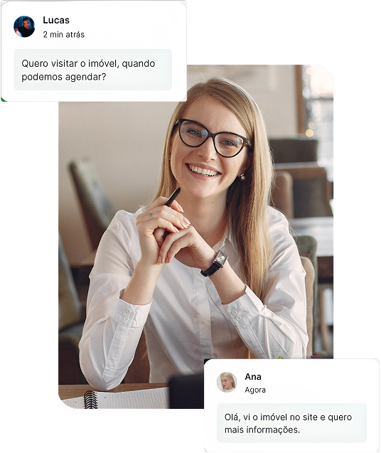 Site ImobiForce capturando leads automaticamente